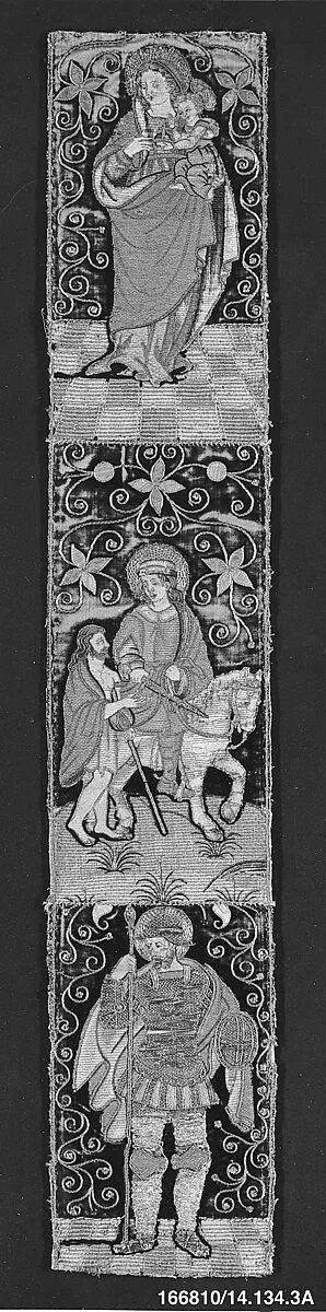 Orphrey (one of a pair) — Unknown