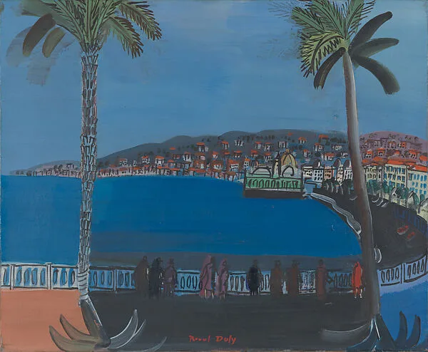 Dusk at La Baie des Anges, Nice — Raoul Dufy