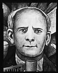 [Detail of Charles E. Ruthenberg from "Proletarian Unity" Panel of Diego Rivera's Mural for the New Worker's School, New York City]