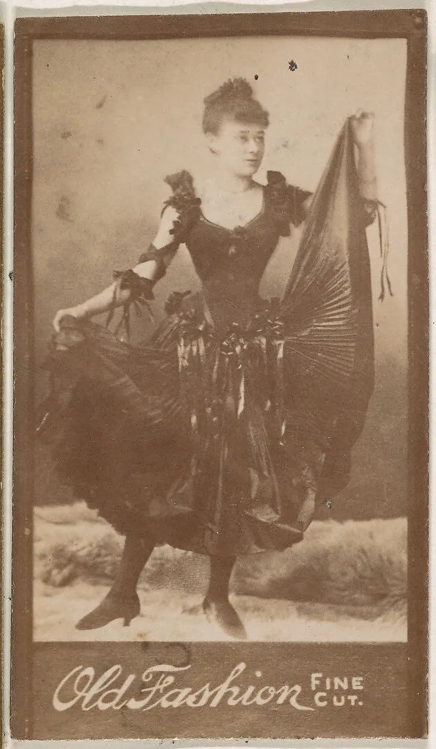 Dancer, from the Actresses series (N664) promoting Old Fashion Fine Cut Tobacco — Unknown