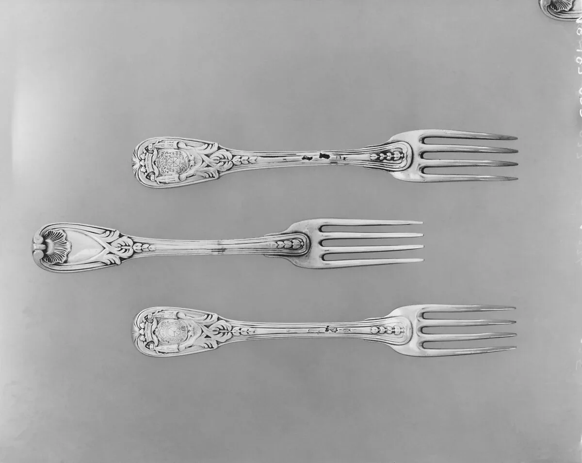 Set of six forks — Jacques Anthiaume