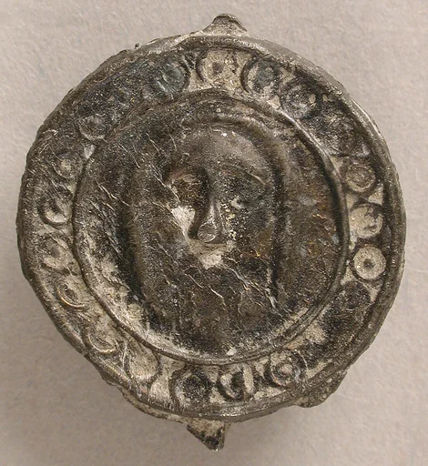 Badge with Head of Christ