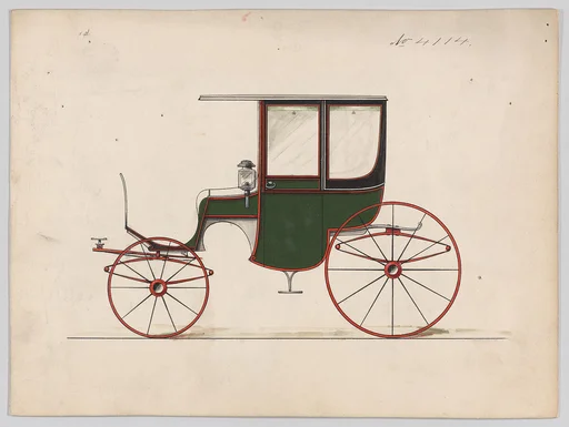 Design for 4 seat Rockaway, no. 4114