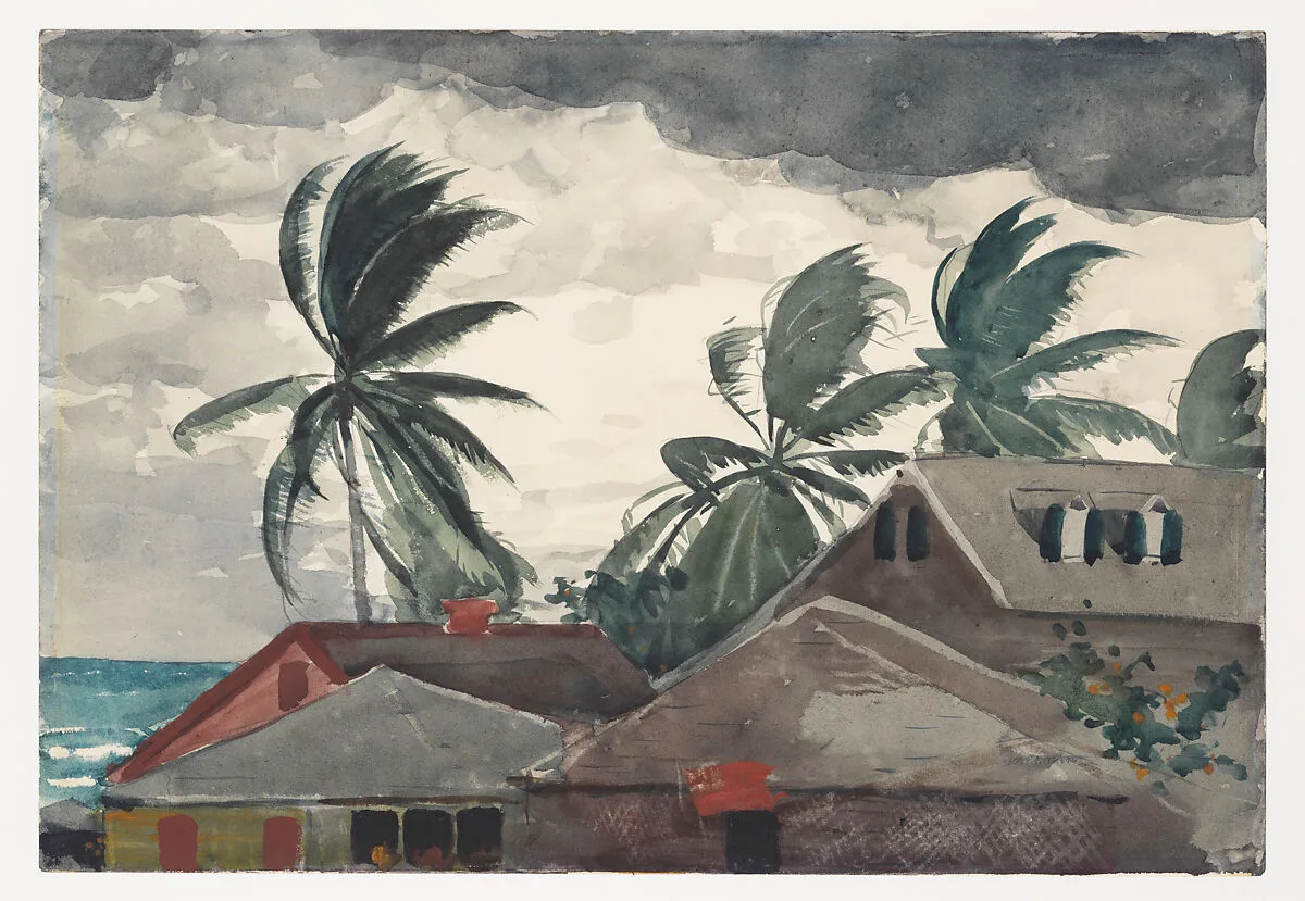 Hurricane, Bahamas — Winslow Homer