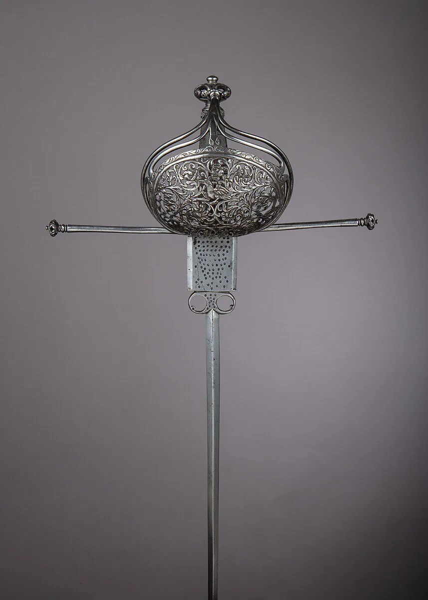 Parrying Dagger with Scabbard — Unknown
