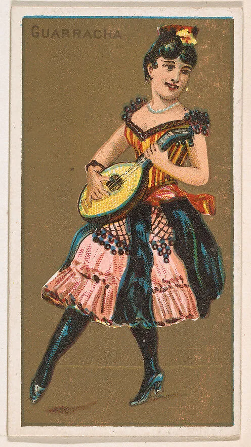 Guarracha, from National Dances (N225, Type 1) issued by Kinney Bros. — Kinney Brothers Tobacco Company