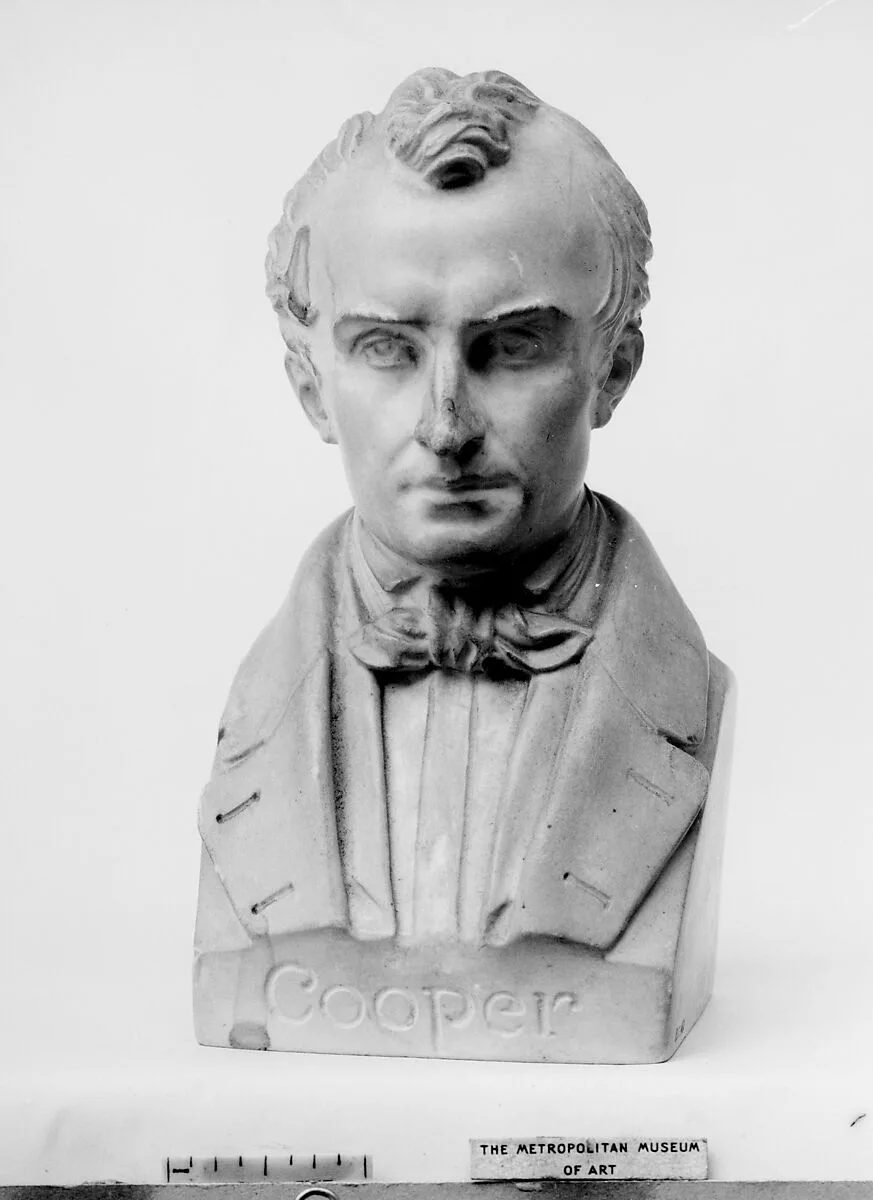 Bust of James Fenimore Cooper — Pierre Joseph Chardigny