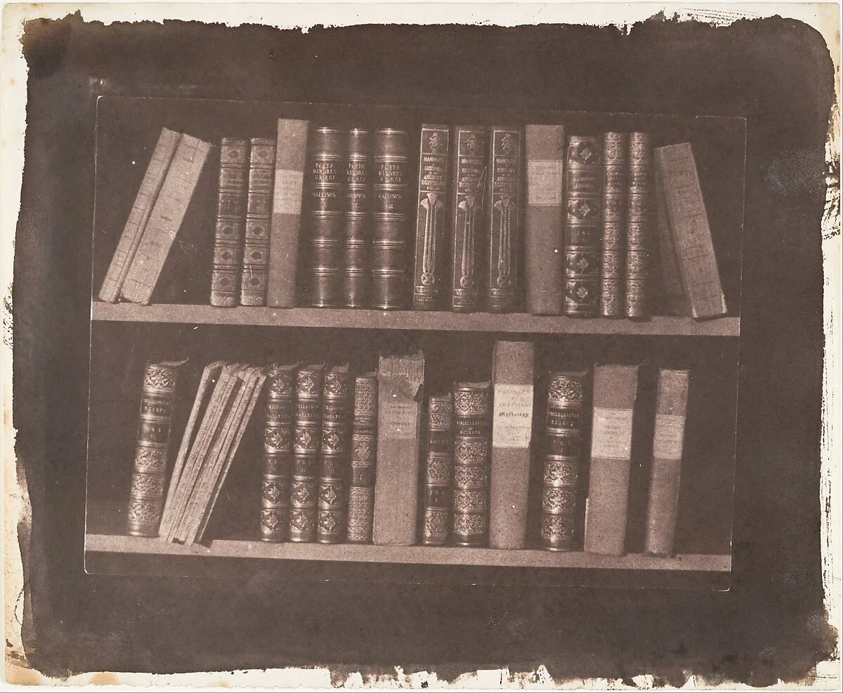 A Scene in a Library — William Henry Fox Talbot