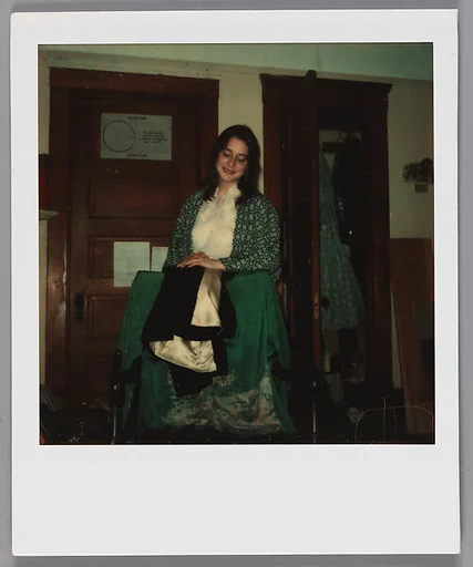 [Carla Steiger in Her Apartment, Oberlin, Ohio]