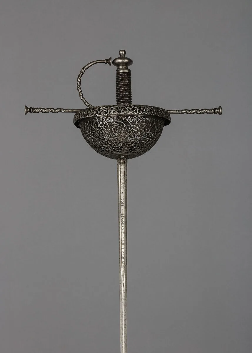 Cup-Hilted Rapier — Unknown