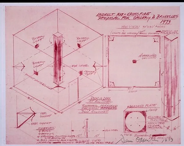 Indirect Hit - Crossfire — Dennis Oppenheim