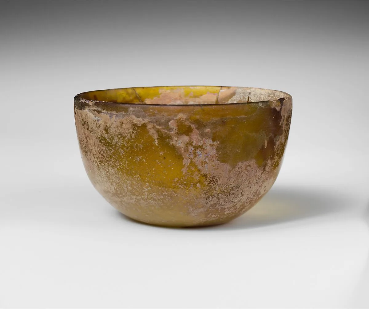 Glass bowl — Unknown