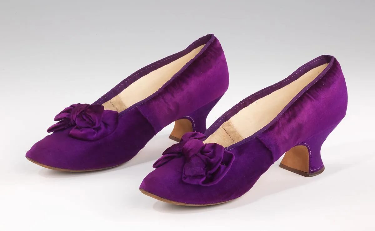 Evening slippers — J. Ferry