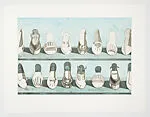 Shoe Rows, from Recent Etchings I — Wayne Thiebaud|Parasol Press Ltd.