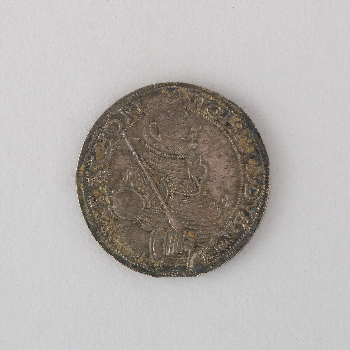Coin (Thaler) Showing Prince Sigismund Báthori — Unknown