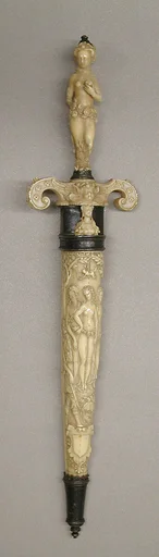 Dagger with Sheath and Knife