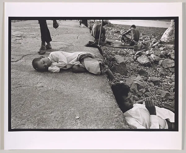 Infant and Flautist, Haji Ali, Mumbai — Ketaki Sheth