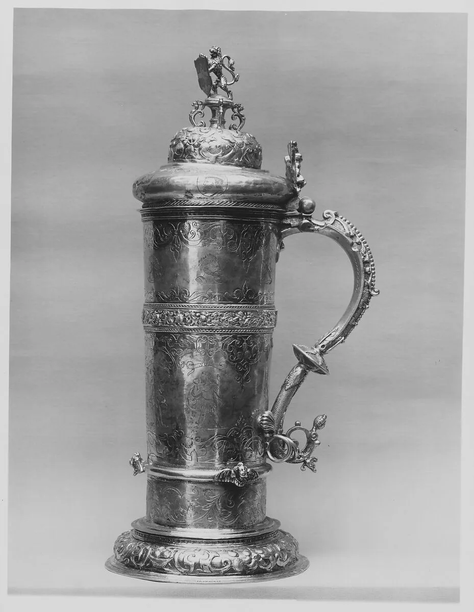 Flagon with cover — Unknown