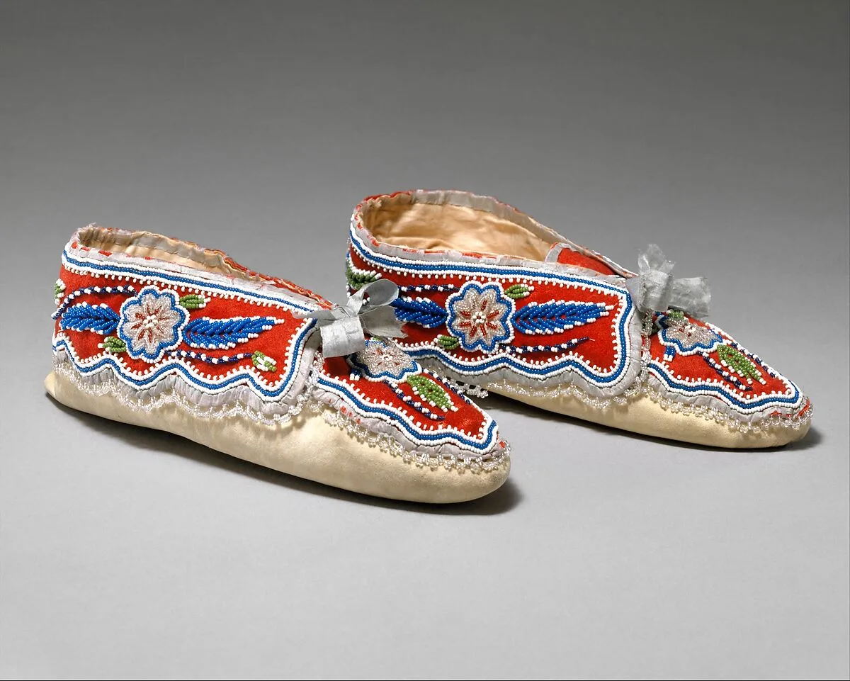 Pair of Moccasins — Unknown