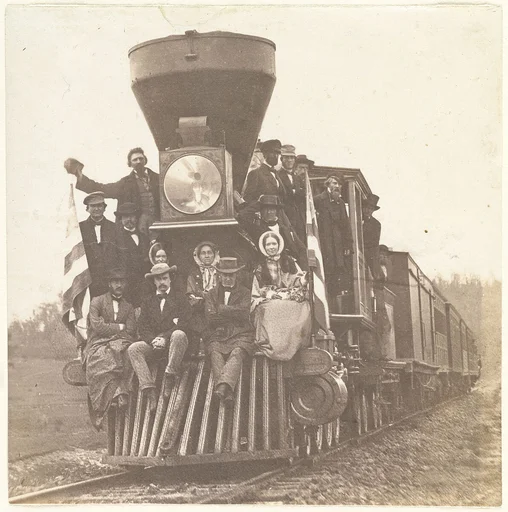 [Artists' Excursion on the Baltimore & Ohio Railroad]