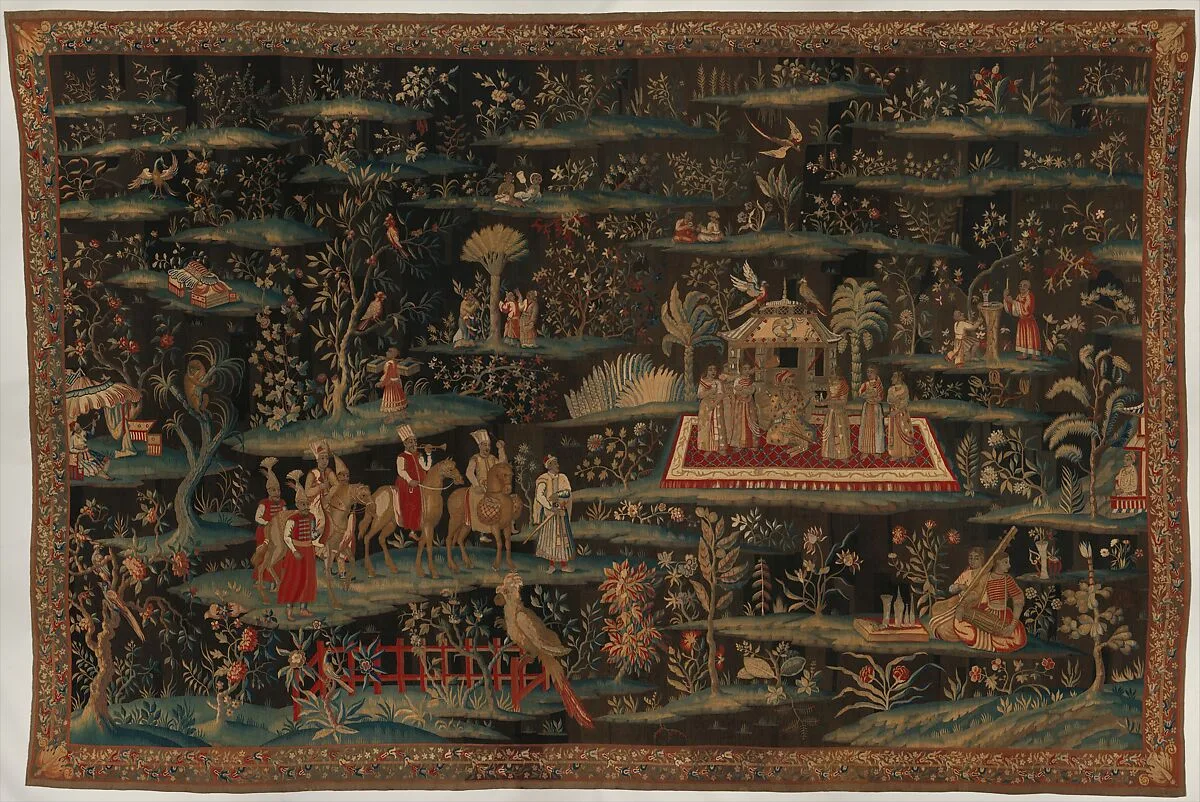 The Concert from a pair of Indo-Chinese scenes — John Vanderbank the Elder|Great Wardrobe|Unknown