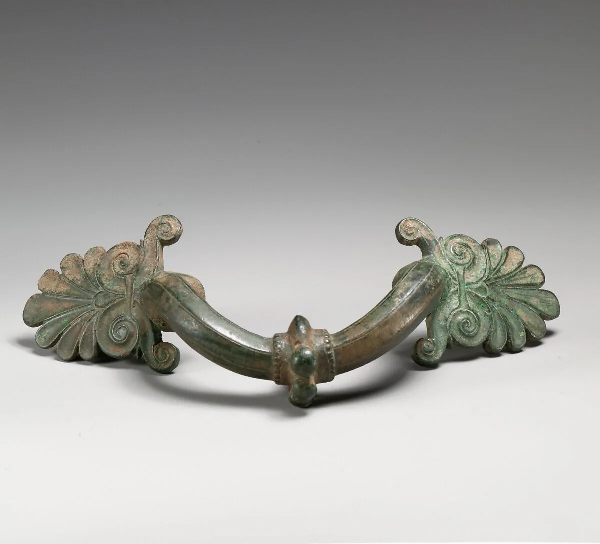Bronze handles of a hydria (water jar) — Unknown
