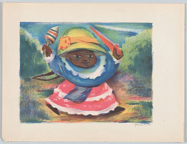 'Malinche' (a dancer), from the Picture Book (plate 25) — Kistler (Lynton R. and/or Will A.)|Jean Charlot