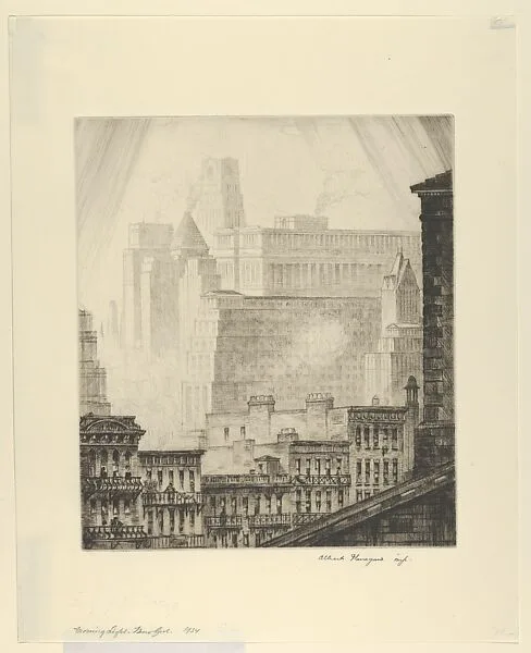 Downtown Manhattan — Albert E. Flanagan