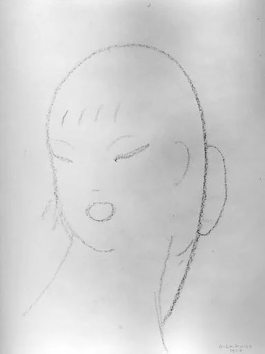 Head of a Woman, Facing Left
