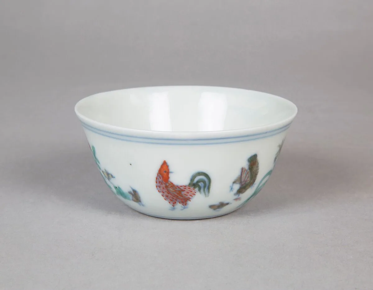 明成化 景德鎮窯鬥彩雞缸杯|Chicken cup — Unknown