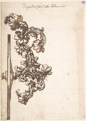 Rear Wheel and Part of the Carved Wooden Structure of a Carriage