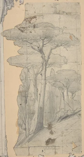 Design for a Stage Set at the Opéra, Paris