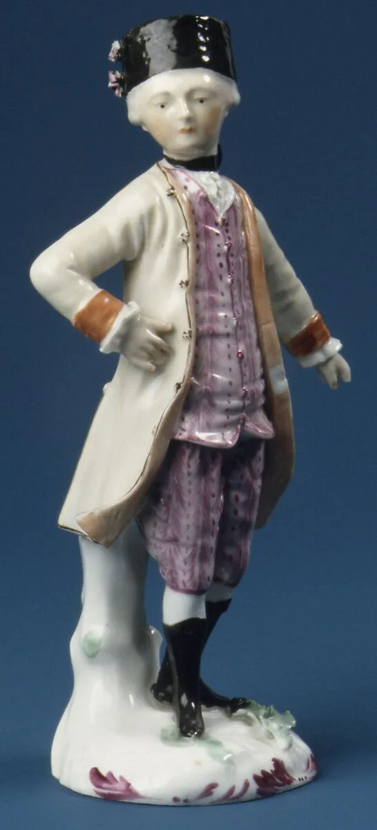 Child (one of a pair) — Fulda Pottery and Porcelain Manufactory