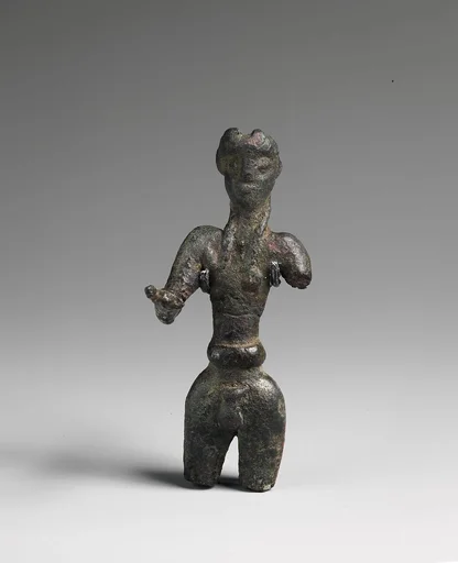 Bronze male figure