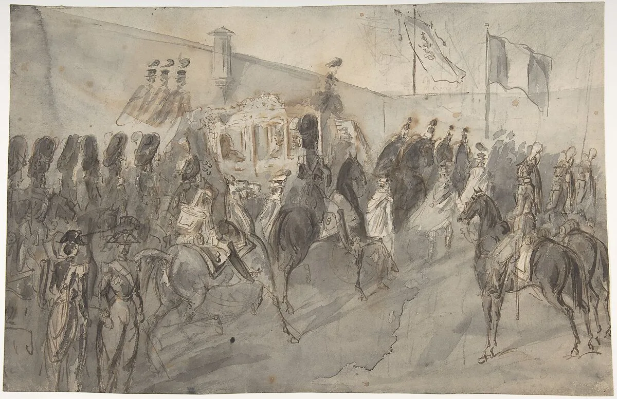 The Senator Returning from the Vatican — Constantin Guys
