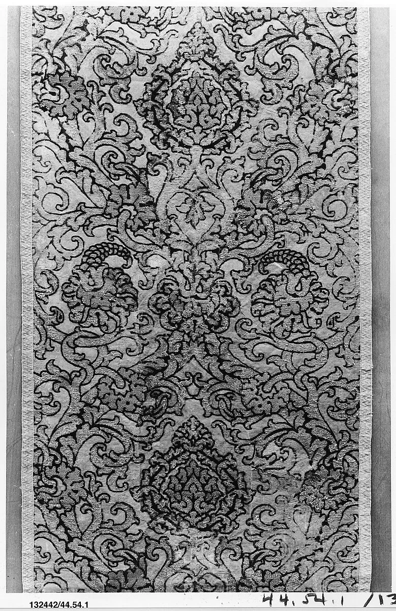 Panel of velvet — Unknown