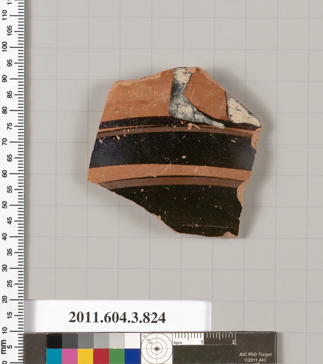 Terracotta fragment of a lekythos (oil flask) — Unknown
