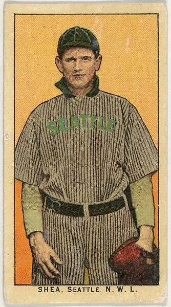Shea, Seattle, Northwestern League, from the "Obak Baseball Players" set (T212), issued by the American Tobacco Company to promote Obak Mouthpiece Cigarettes — American Tobacco Company