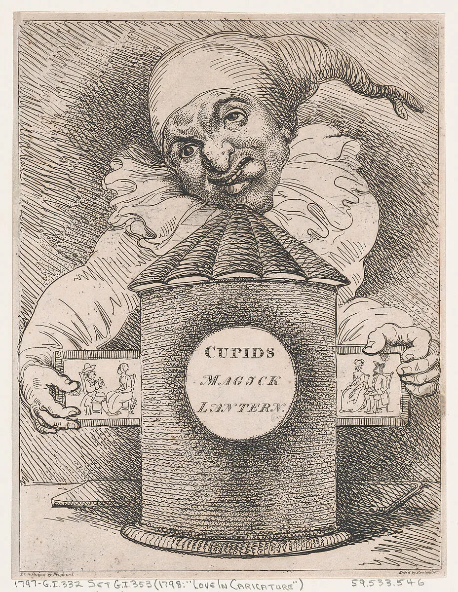 Cupid's Magick Lantern — George Murgatroyd Woodward|Thomas Rowlandson