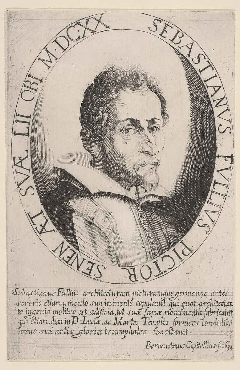 Portrait of Sebastiano Fulli — Sebastiano Folli|Bernardino Capitelli