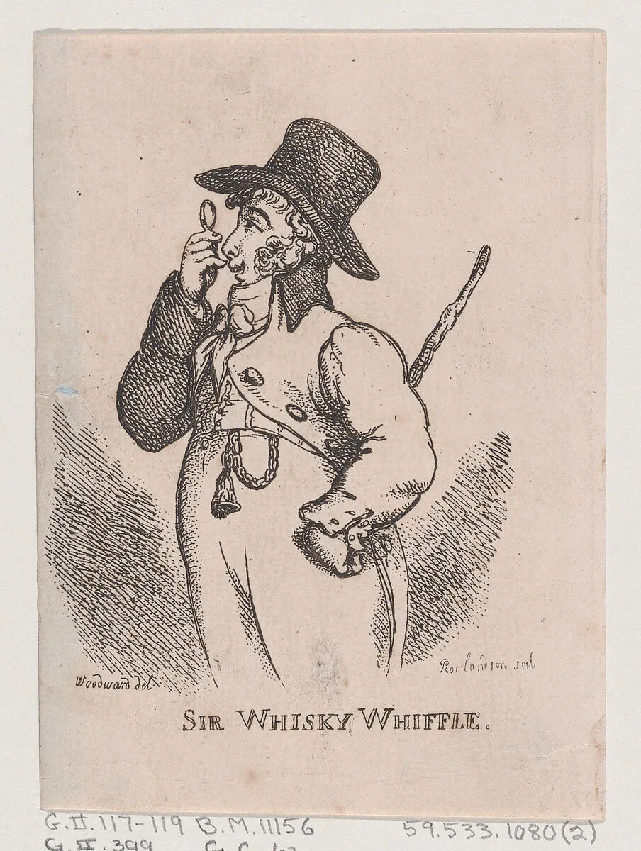 Sir Whisky Whiffle — George Murgatroyd Woodward|Thomas Rowlandson