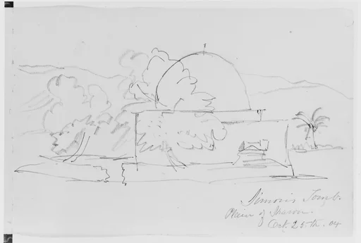 Tomb, Plain of Sharon, 1904 (from Sketchbook)