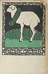 Happy Easter (Frohe Ostern) — Josef Diveky|Wiener Werkstätte