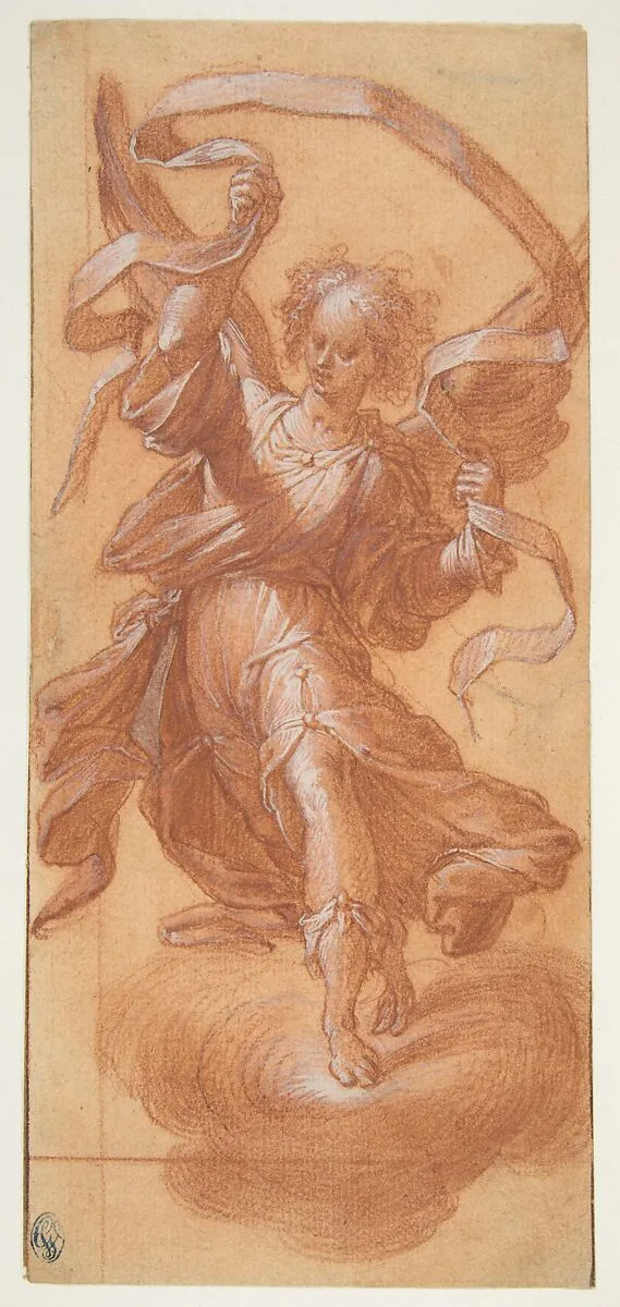 Angel with a Banderole — Camillo Procaccini