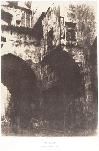Jérusalem, Rue du quartier arabe, 1