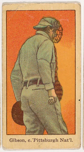 George Gibson, Pittsburgh, from Kotton Cigarettes Baseball Series, 1911-1916 — People's Tobacco Co., Ltd.