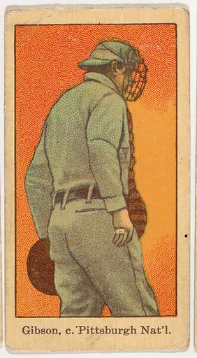 George Gibson, Pittsburgh, from Kotton Cigarettes Baseball Series, 1911-1916