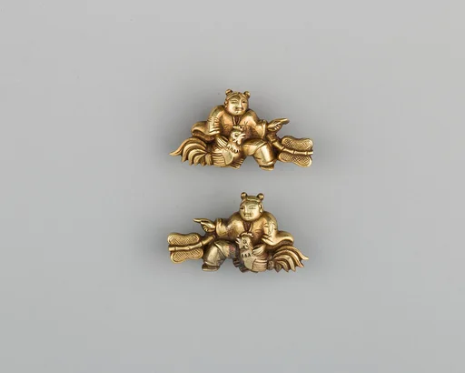 Pair of Sword-Grip Ornaments (Menuki)