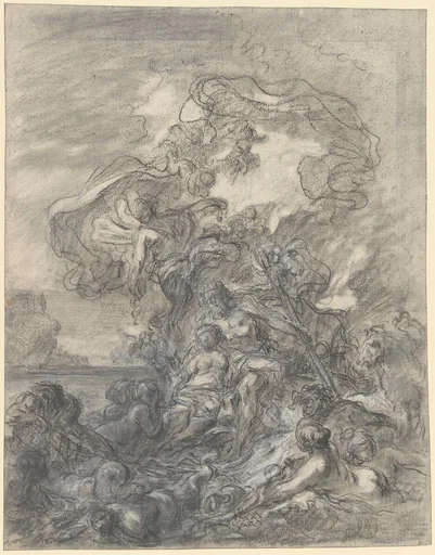 Allegory of Fishery: Neptune and Amphitrite