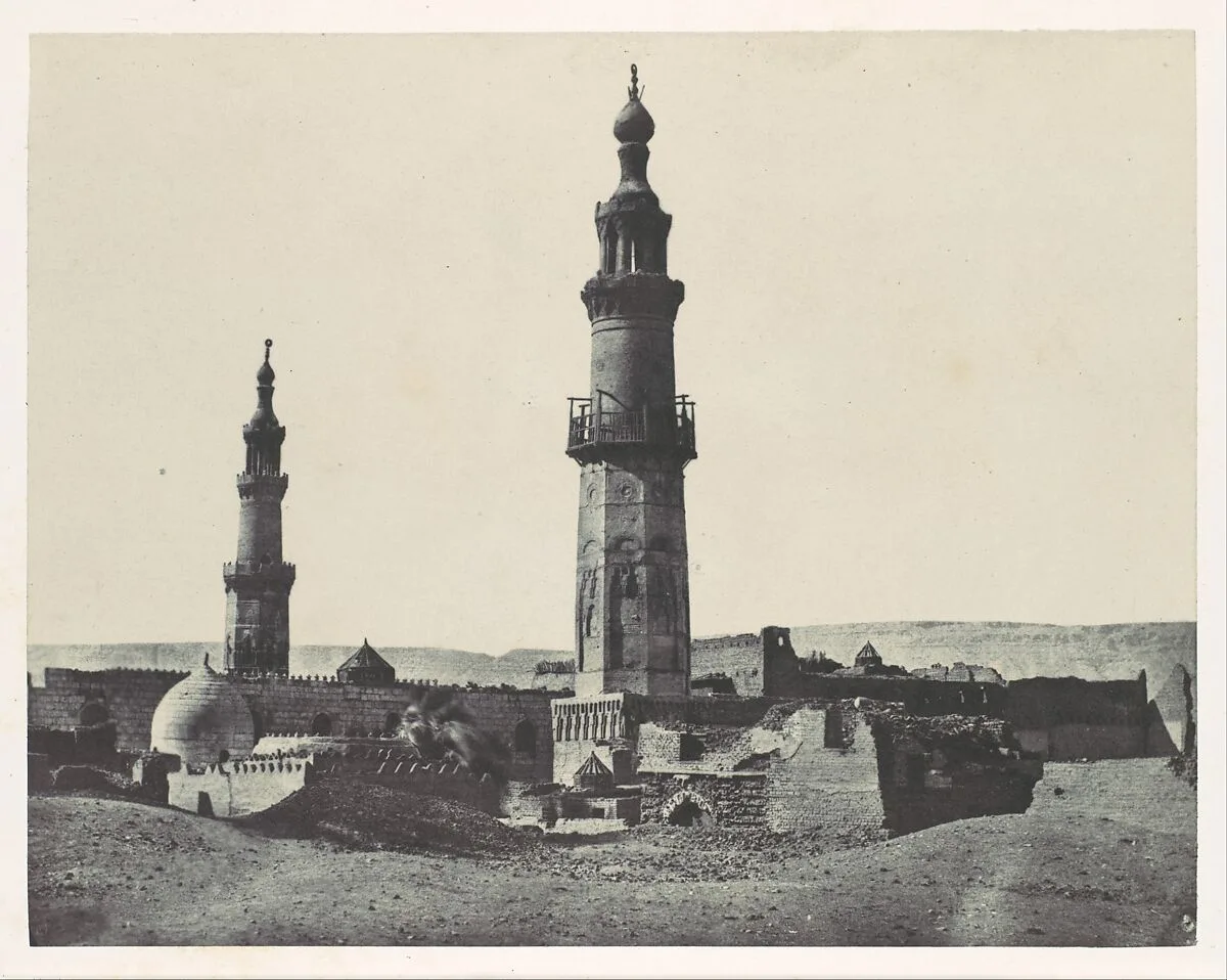 Haute-Égypte. Girgeh. Mosquèe d'Aly-Bey — Maxime Du Camp|Imprimerie photographique de Blanquart-Évrard, à Lille